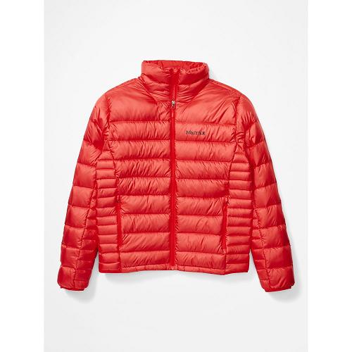 Marmot Down Jacket Red NZ - Hype Jackets Mens NZ5108379